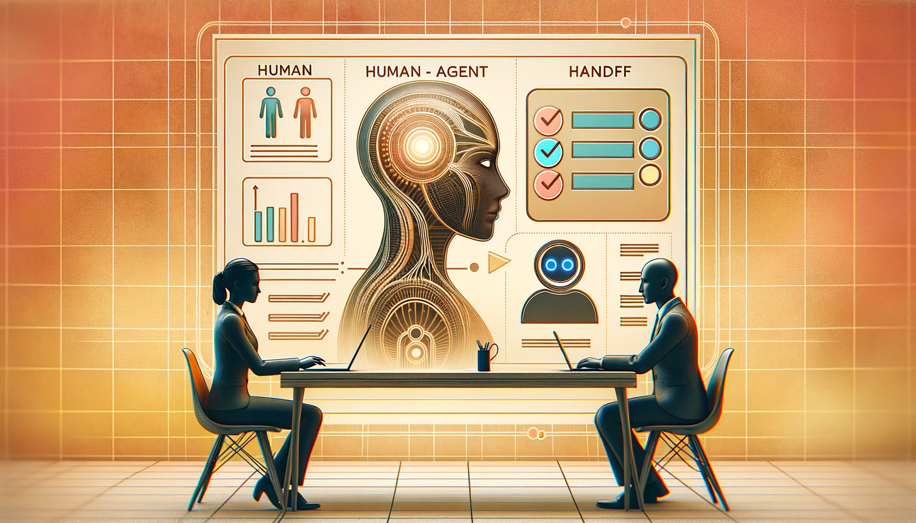 사람-에이전트 협업 이미지